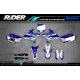 Kit adesivos moto KIT ADESIVOS MOTOCROSS YAMAHA YZ/YZF/WRF IMPULSE BLUE