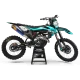 STICKERSET moto Stickerset Motocross KTM BUD RACING ZWART|CYAAN (REF:PRDA36C3)