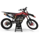 Stickerset moto STICKERSET Motocross SUZUKI BUD RACING ZWART|ROOD (REF:PRDA36D4)