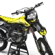 Stickerset moto Stickerset Motocross YAMAHA BUD RACING ZWART|GEEL (REF:PRDA36E4)