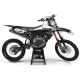 graphics moto Graphics Motocross YAMAHA BUD RACING BLACK|WHITE (REF:PRDA36E5)