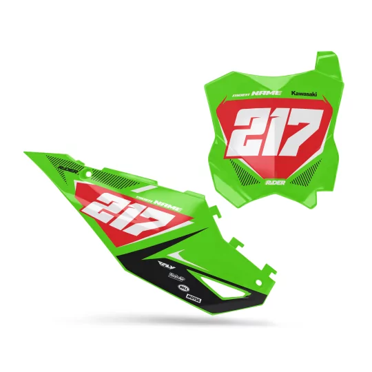 Kit adesivos moto KIT ADESIVOS FUNDOS DE PLACAS PERSO KAWASAKI Pulse Series