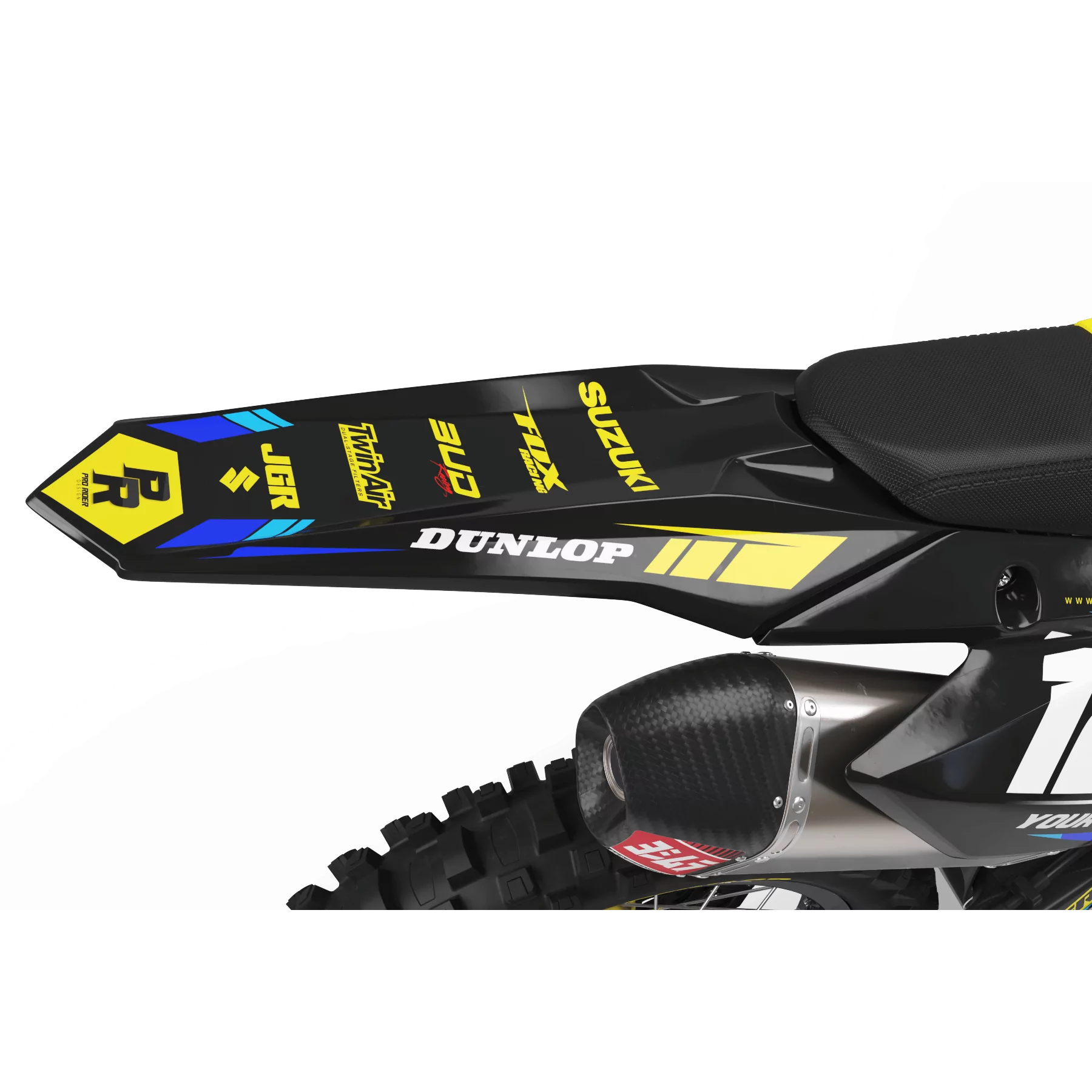 Motorrad Dekor Kit Deco Motocross Suzuki : Geben Sie Ihrem Motocross einen eigenen Stil (REF:PRDA37D)