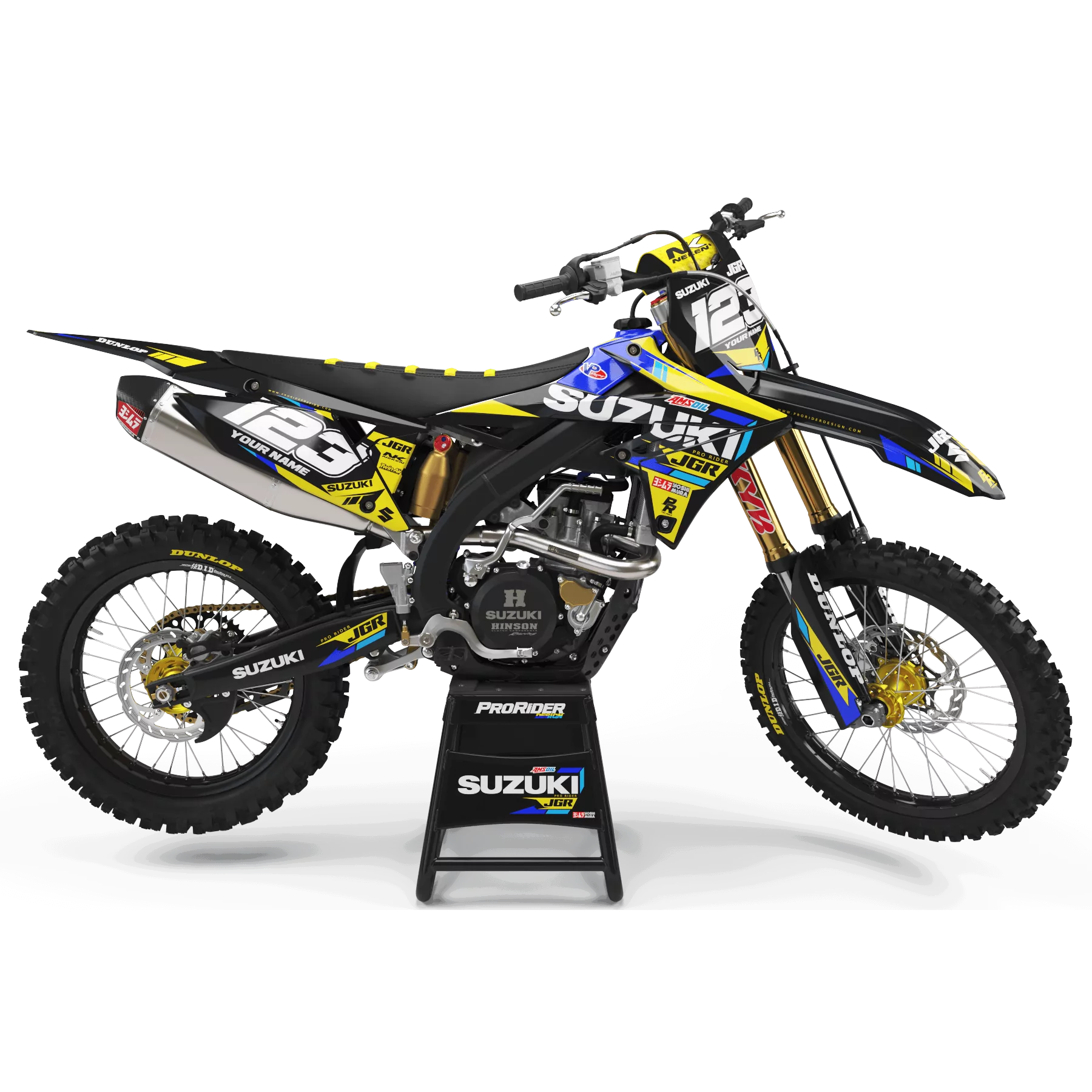 Motorrad Dekor Dekor Motocross Suzuki : Geben Sie Ihrem Motocross einen eigenen Stil (REF:PRDA37D)