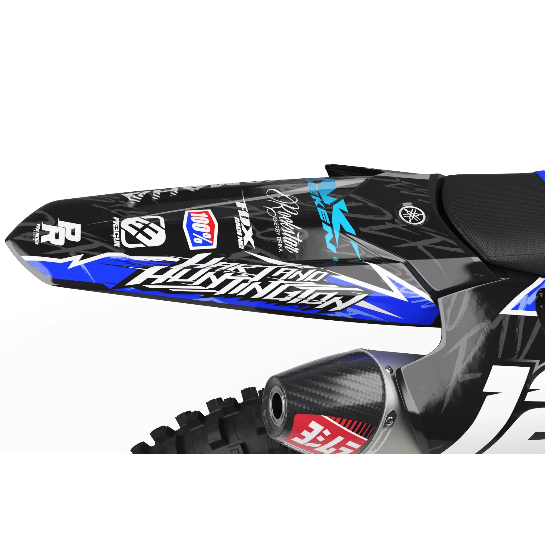 Kit adesivos moto Kit adesivos Motocross Yamaha GO PRO HART AND HUNTINGTON (ref:prda38e)