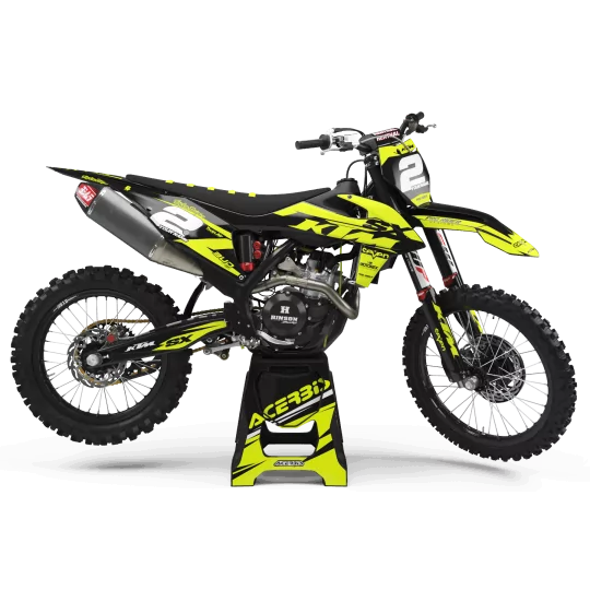 KIT ADESIVOS moto KIT ADESIVOS KTM FLUO SEVEN : Magnífico kit para os Motocross KTM
