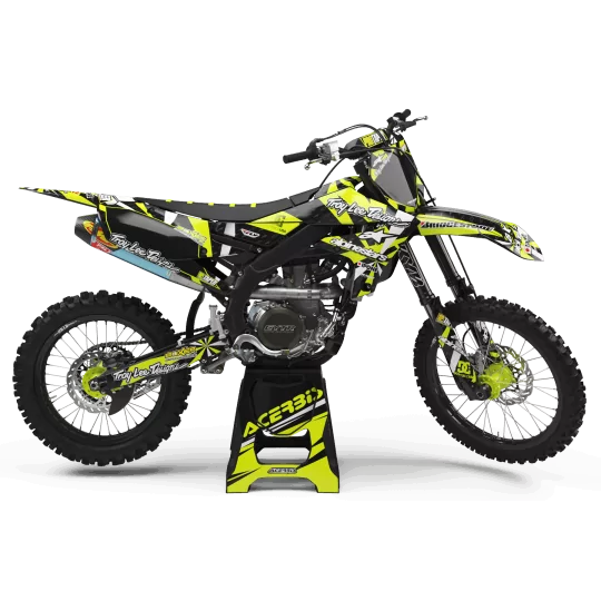 STICKERSET moto Stickerset Motocross YAMAHA FLUO ALPINESTARS : Prachtige stickerset voor Motocross Yamaha
