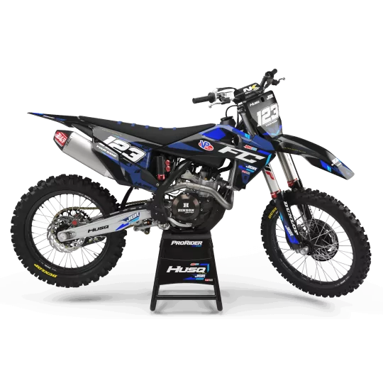 Kit adesivos moto KIT ADESIVOS Motocross HUSQVARNA JGR Alta Qualidade para Motocross 1989 a 2019