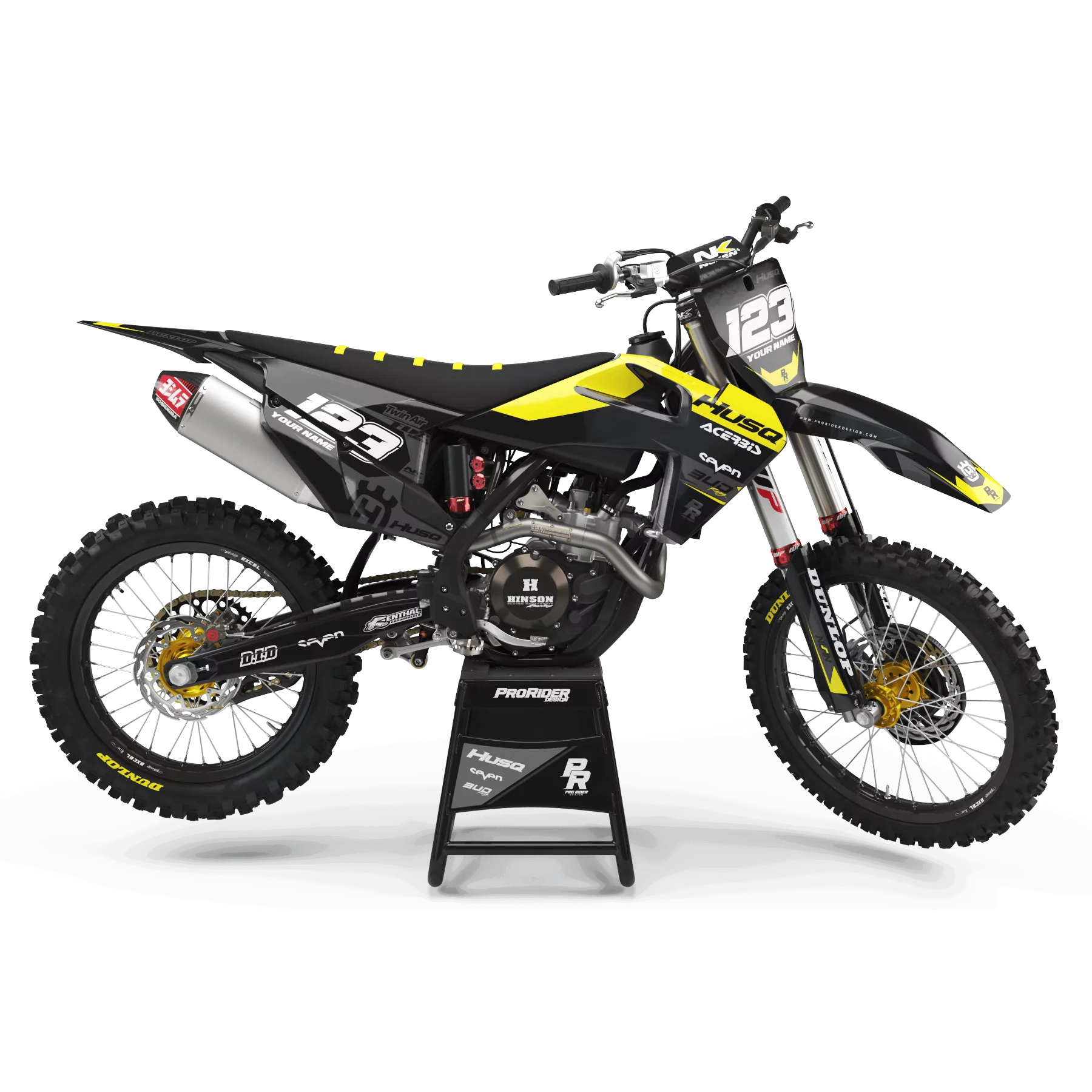 GRAFICHE moto Grafiche Motocross HUSQVARNA SEVEN : Magnifico kit per le Motocross Husqvarna