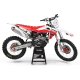 Kit adhesivos moto KIT ADHESIVOS Motocross HUSQVARNA ROUGE BLANC SEVEN : Magnífico kit para los Motocross Husqvarna