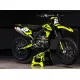 GRAPHICS kit moto Graphics Motocross KAWASAKI FLUO SEVEN : Beautiful kit for Kawasaki Motocross