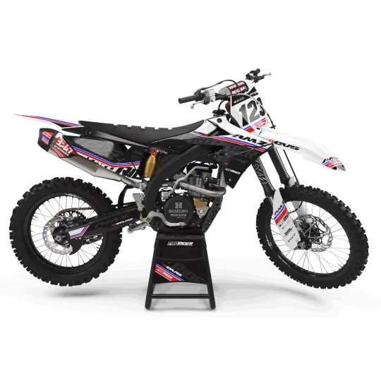 KIT ADESIVOS moto Kit adesivos Motocross SUZUKI EVS FRENCH TOUCH