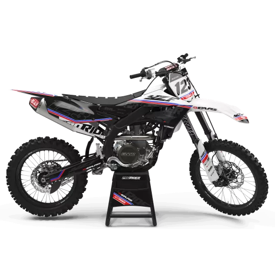 GRAPHICS kit moto Graphics Motocross YAMAHA EVS FRENCH TOUCH