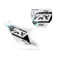 Motorrad-Dekor DEKOR NUMMERNSCHILDER PERSO HUSQVARNA Apex White