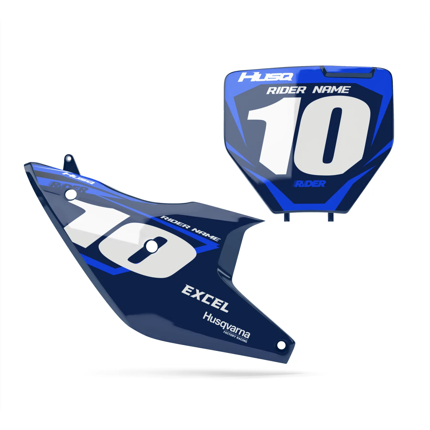 graphics moto GRAPHICS NUMBER PLATES PERSO HUSQVARNA Nativ Blue