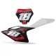 DEKOR Motorrad Dekor NUMMERNSCHILDER HINTERGRUND PERSO GASGAS Zest Black Black