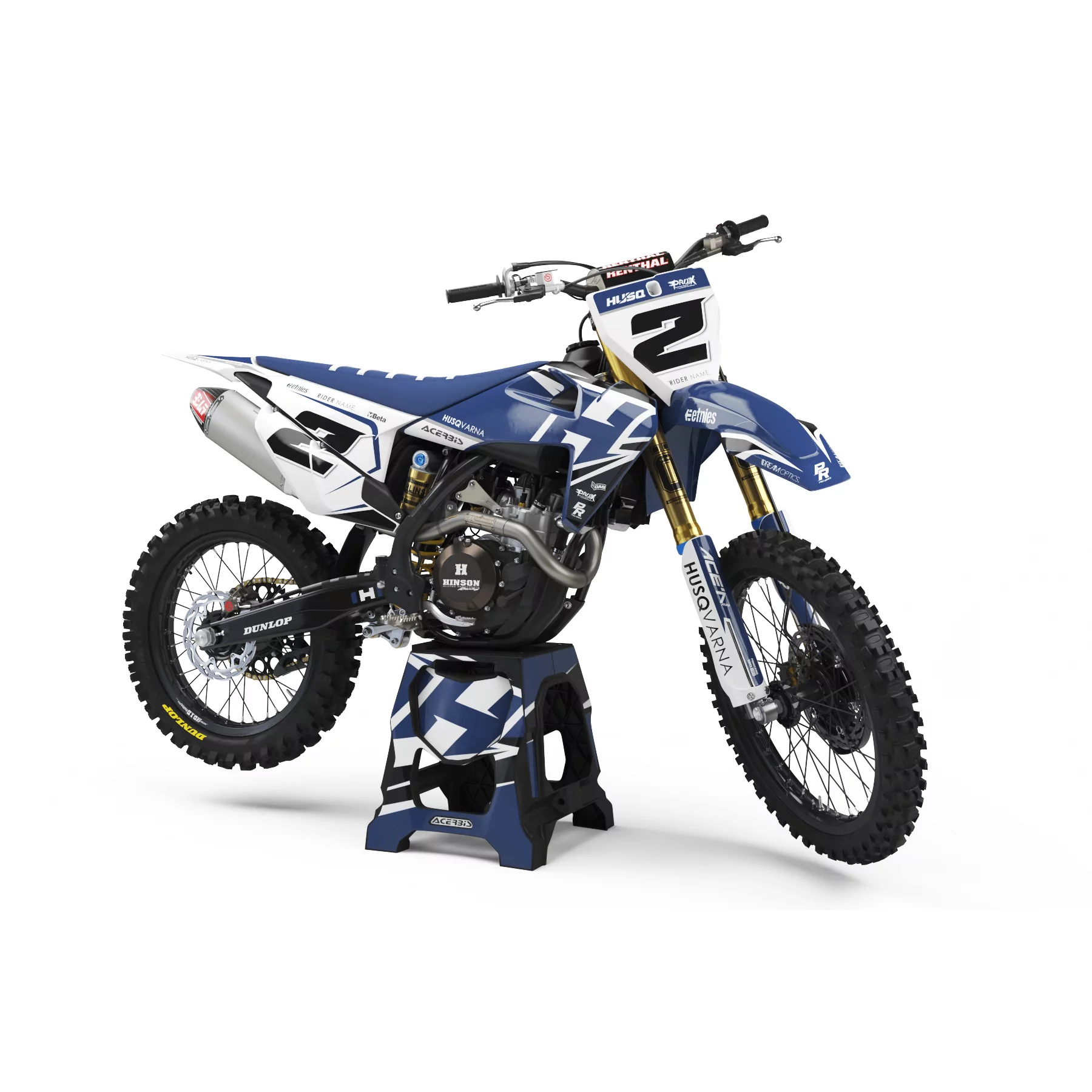 Stickerset moto Stickerset Motocross HUSQVARNA ORIGINE