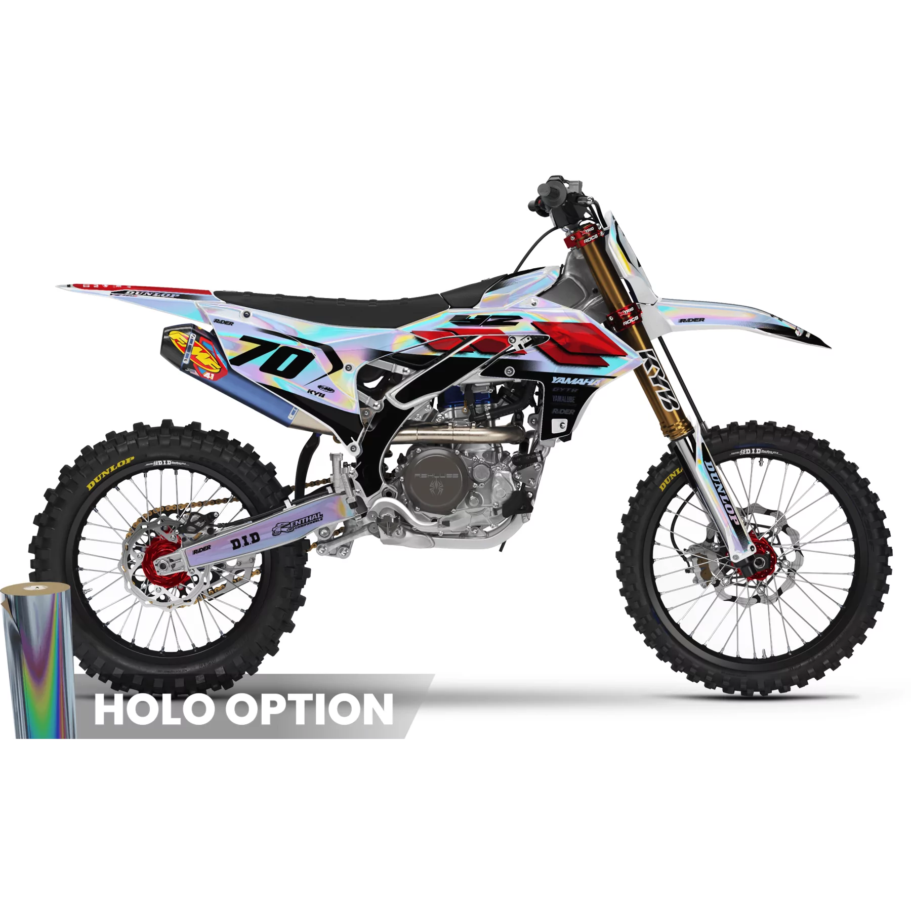 Grafiche moto Grafiche MOTOCROSS YAMAHA 70TH Anniversary