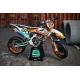 Kit adhesivos moto KIT ADHESIVOS Motocross HUSQVARNA ORANGE MÉCANIQUE