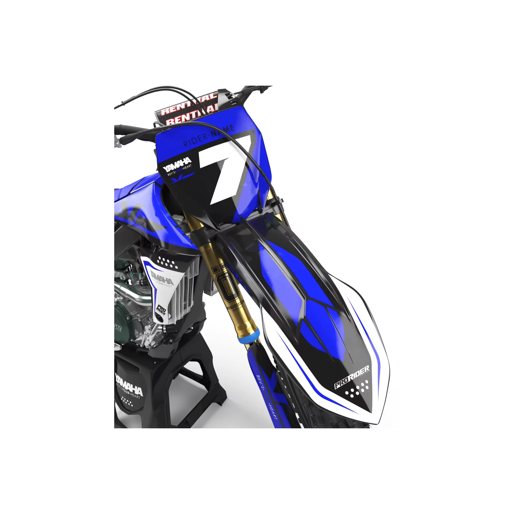 GRAPHICS moto GRAPHICS Motocross YAMAHA REV'S YOUR HEART