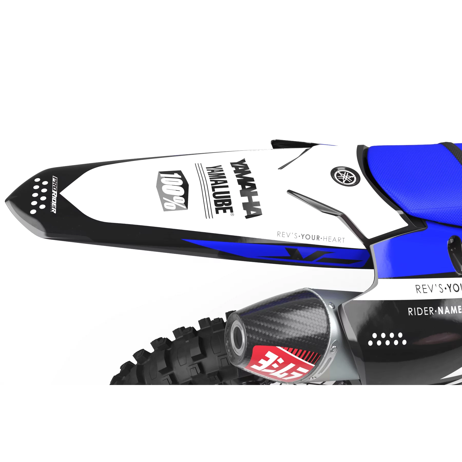 GRAPHICS moto KIT DECO Motocross YAMAHA REV'S YOUR HEART