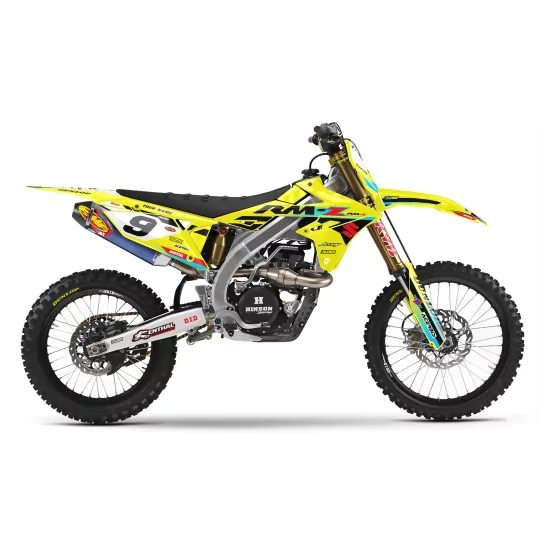 Kit adesivos moto KIT ADESIVOS MOTOCROSS SUZUKI | Sawax