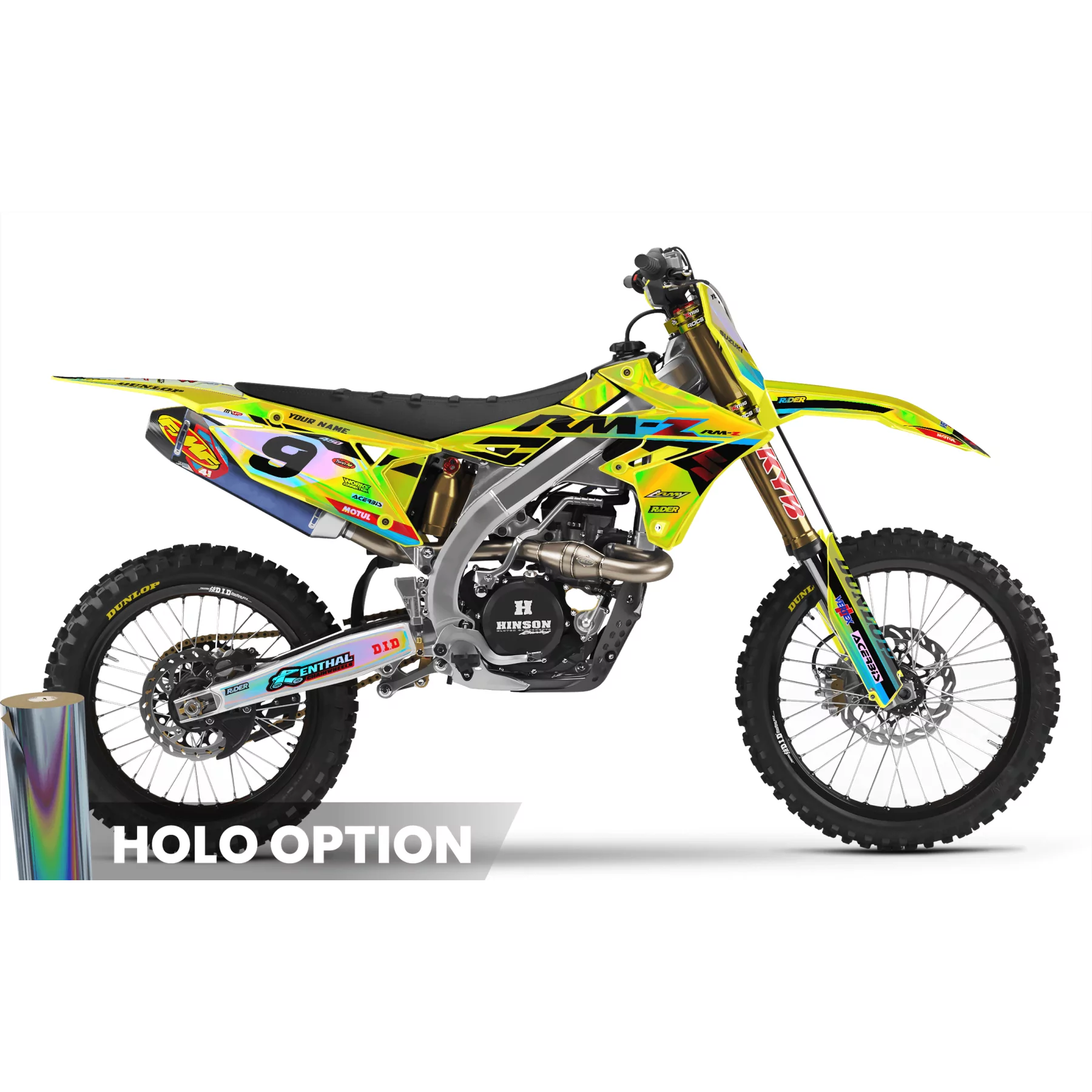 Kit adhesivos moto KIT ADHESIVOS MOTOCROSS SUZUKI | Sawax