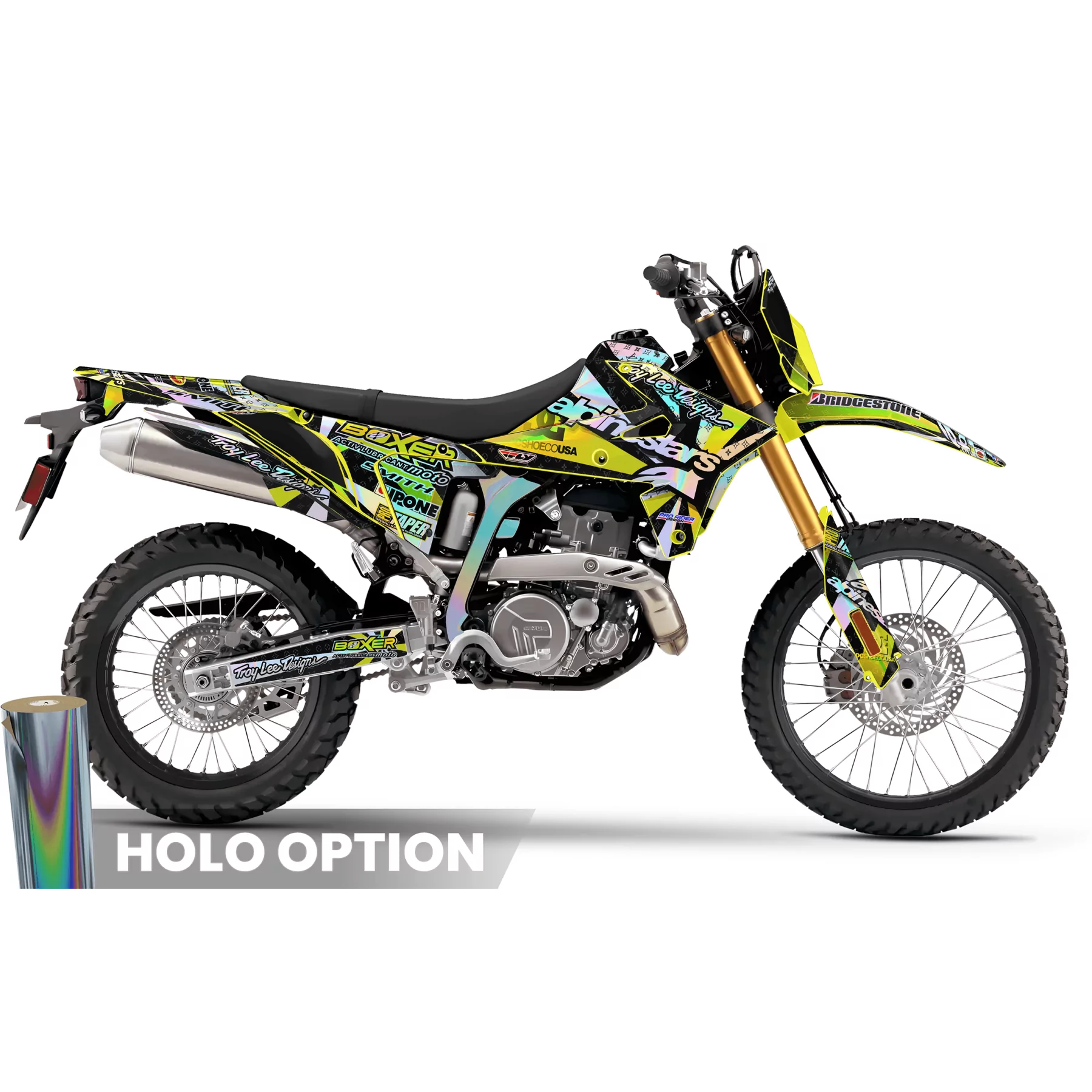 Kit adesivos moto KIT ADESIVOS MOTOCROSS SUZUKI | Sowix