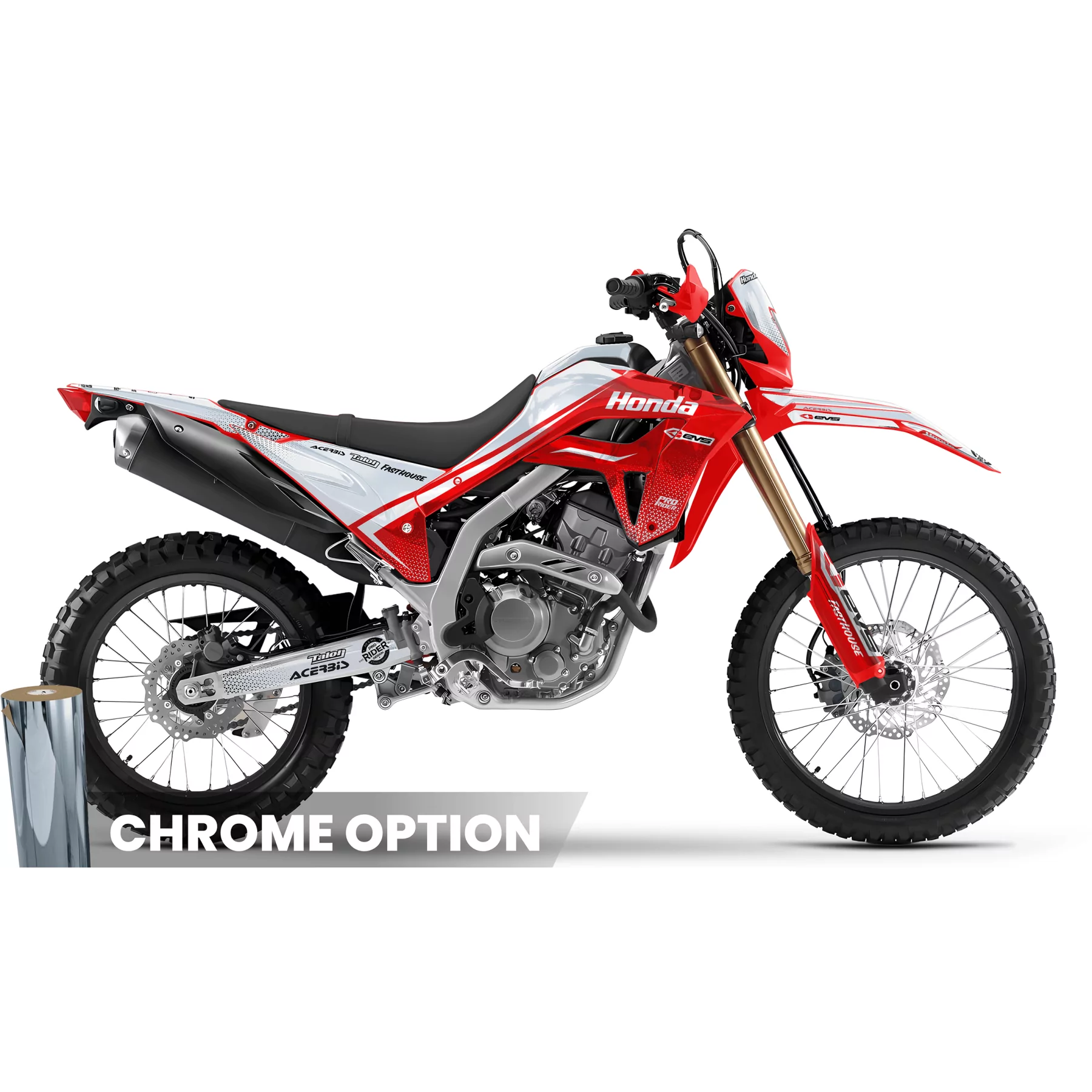 Stickerset moto STICKERSET MOTOCROSS HONDA | Honfax
