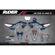Kit adesivos moto Kit adesivos MOTOCROSS HONDA | Hanfix