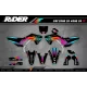 Kit adhesivos moto KIT ADHESIVOS MOTOCROSS HONDA | Hanox