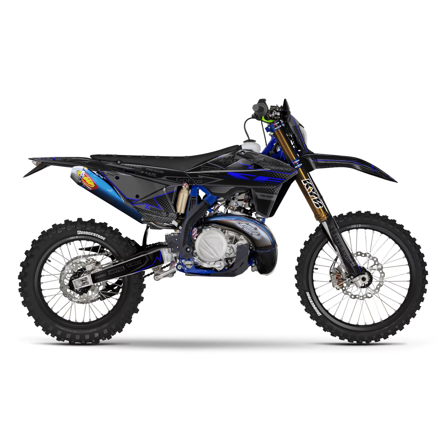 Kit adesivos moto Kit adesivos MOTOCROSS SHERCO I Wilded