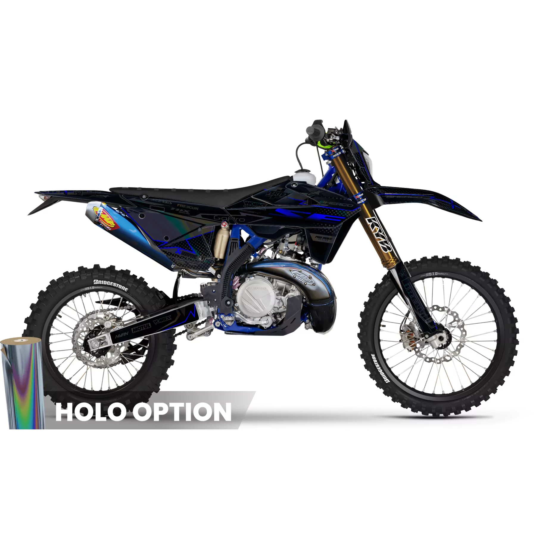 Stickerset moto STICKERSET MOTOCROSS SHERCO I Wilded
