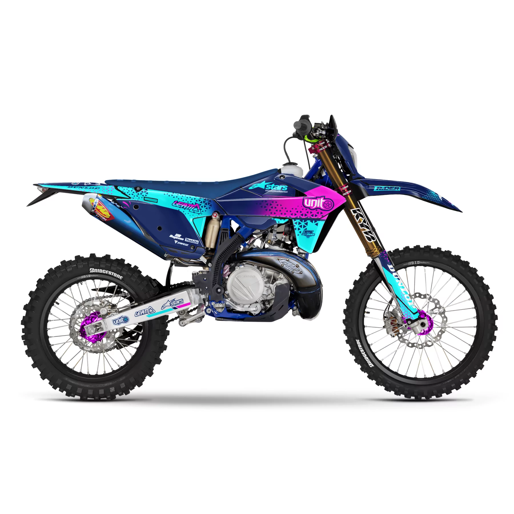 Motorstickerset STICKERSET MOTOCROSS SHERCO | Dasalt