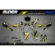 Dekor Motorrad DEKOR Motocross ALPINESTARS Gelb (ref:prda4e) - 3D