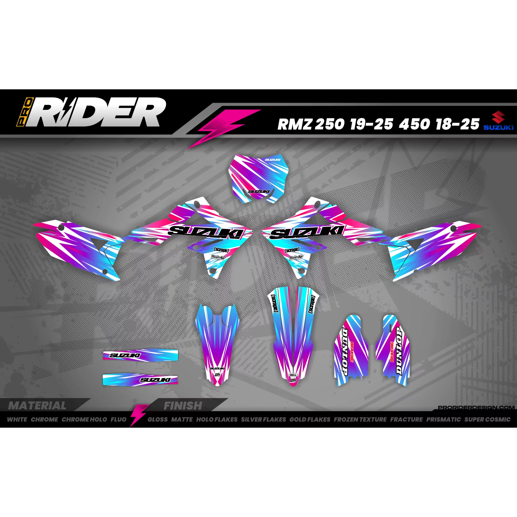 Stickerset motor Stickerset SUZUKI | SAVAGE