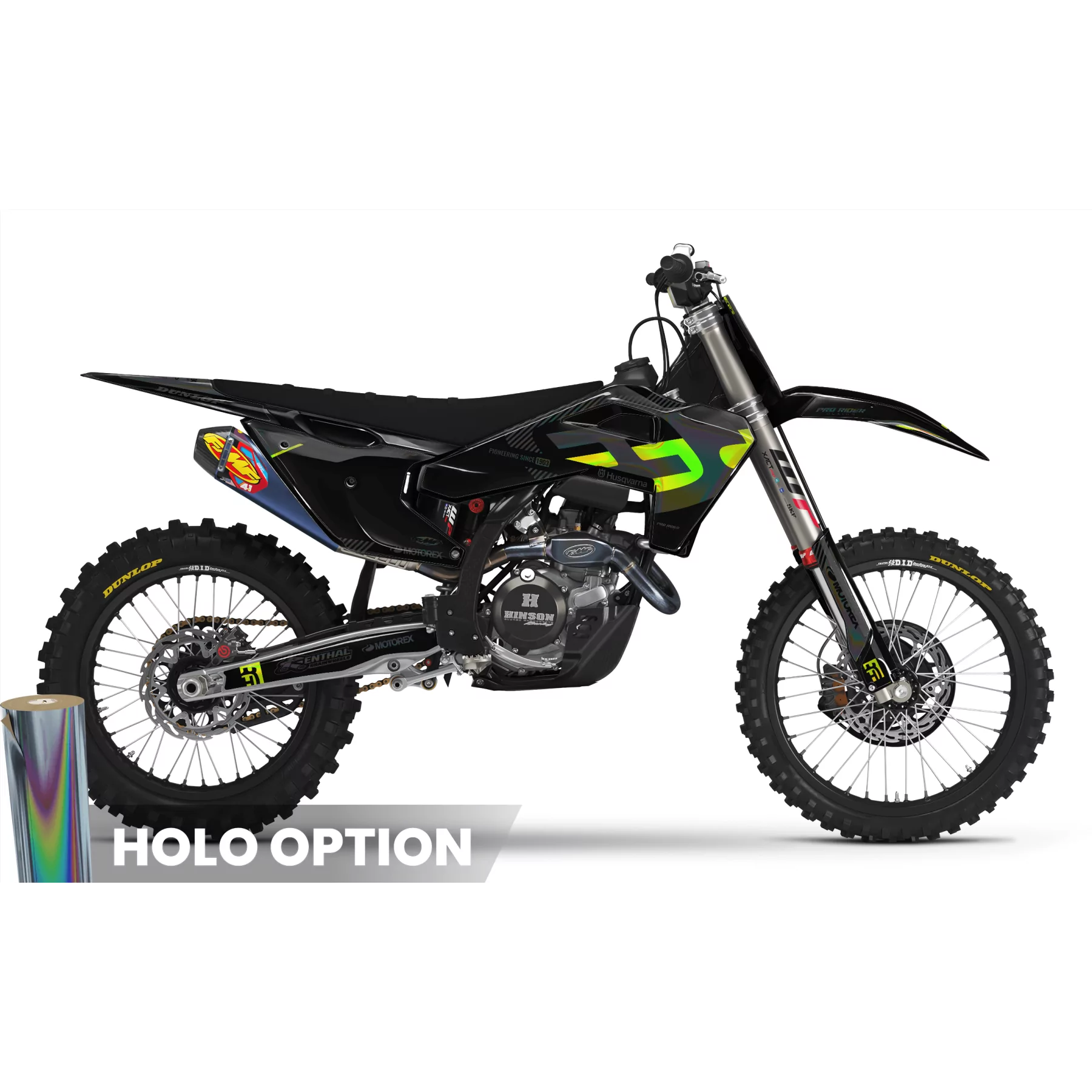 GRAFICHE moto GRAFICHE MOTOCROSS HUSQVARNA DARK VENOM
