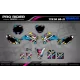 GRAPHICS moto Graphics MOTOCROSS KTM PERSO ALPINESTARS MULTI (ref:prda4a) 3D