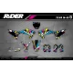 Motorcycle graphics CUSTOM ALPINESTARS MULTI MOTOCROSS GRAPHICS (ref:prda4a) 3D