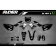 Kit adesivos moto KIT ADESIVOS Motocross PERSO GRENZGAENGER BLACK
