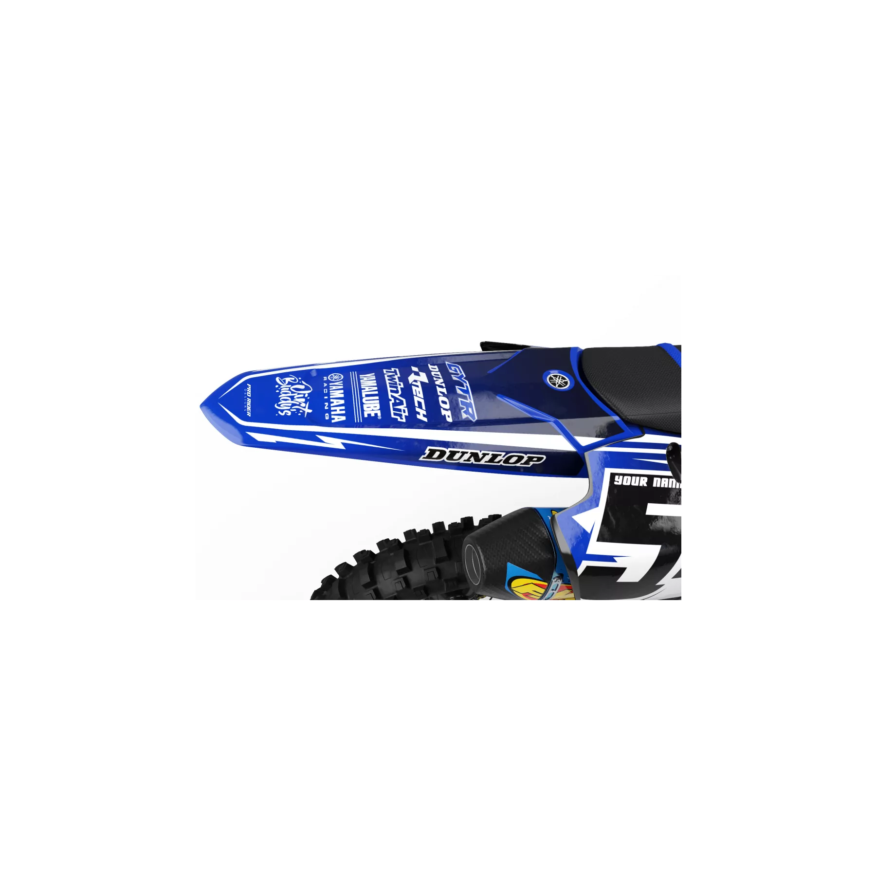 STICKERSET motor Stickerset Motocross YAMAHA GYTR DIRT BUDDY'S