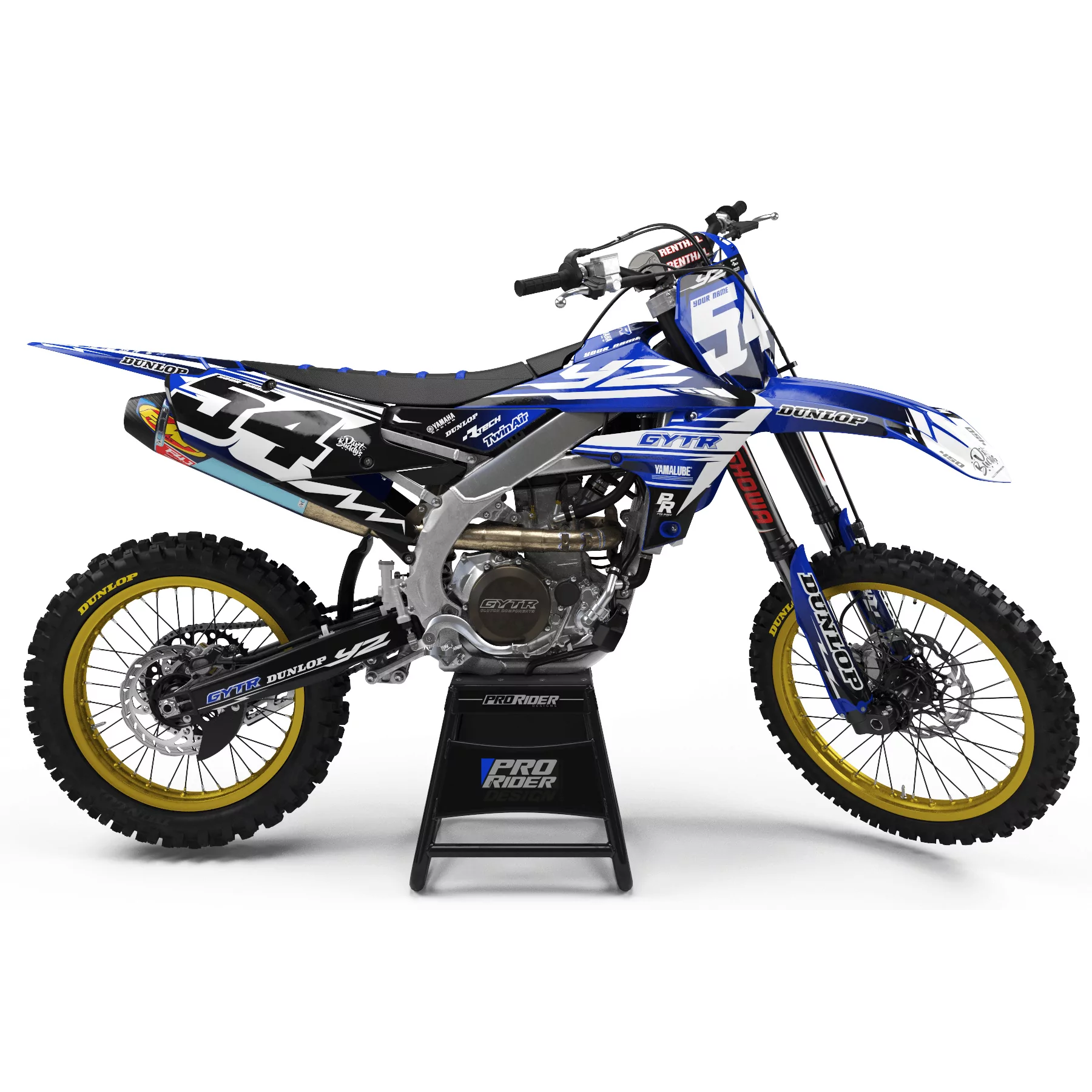 Kit adhesivos moto KIT ADHESIVOS Motocross YAMAHA GYTR DIRT BUDDY'S