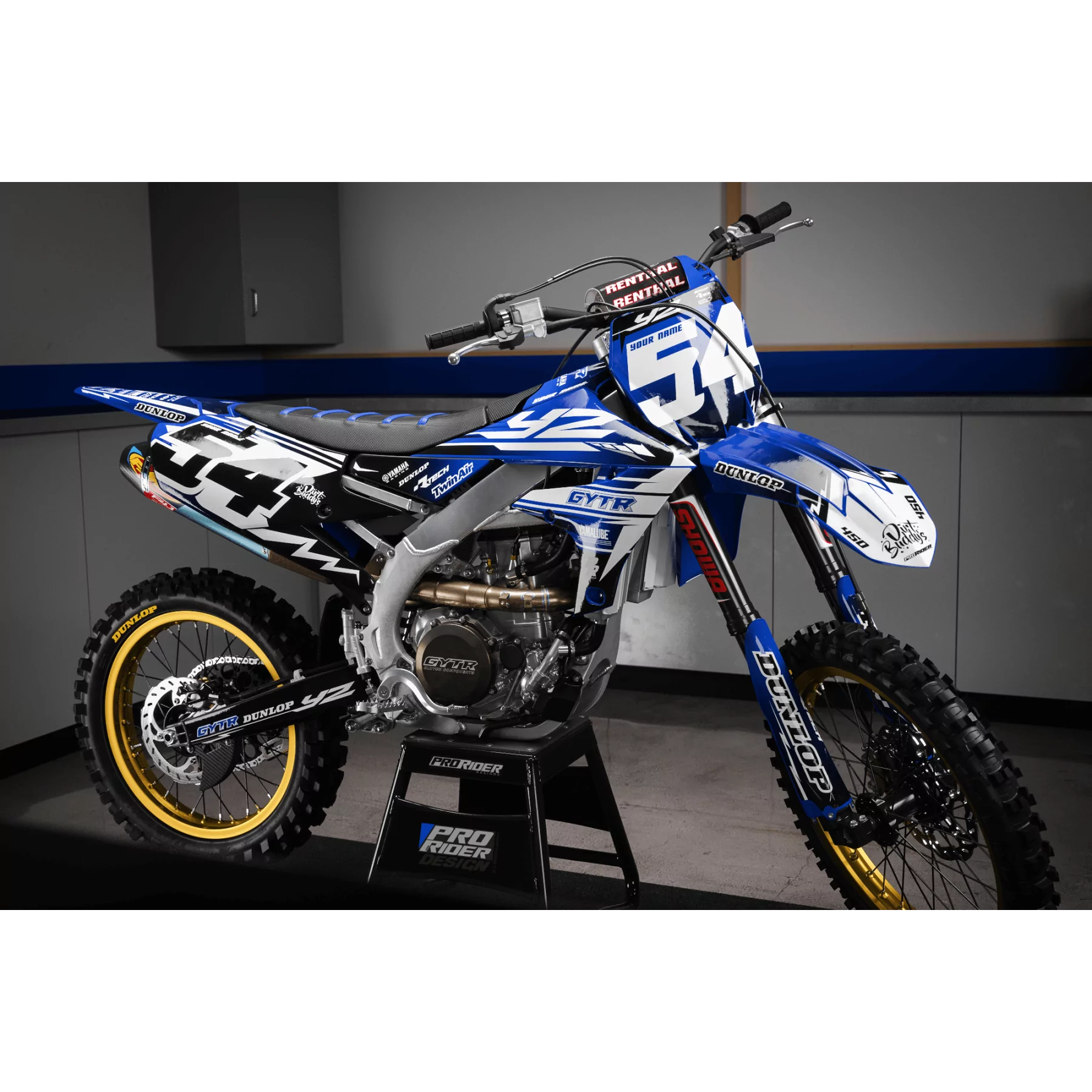 Kit adhesivos moto KIT ADHESIVOS Motocross YAMAHA GYTR DIRT BUDDY'S