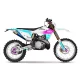 Motorstickerset STICKERSET Motocross PERSO UNIT WHITE