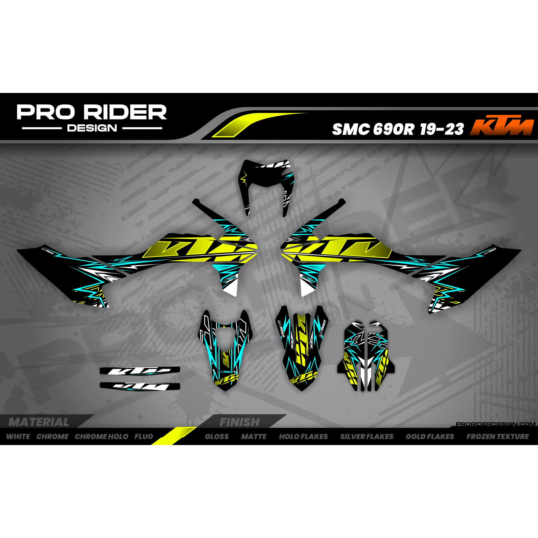Motorstickerset Stickerset KTM Forgax | SM / SMC / SMR