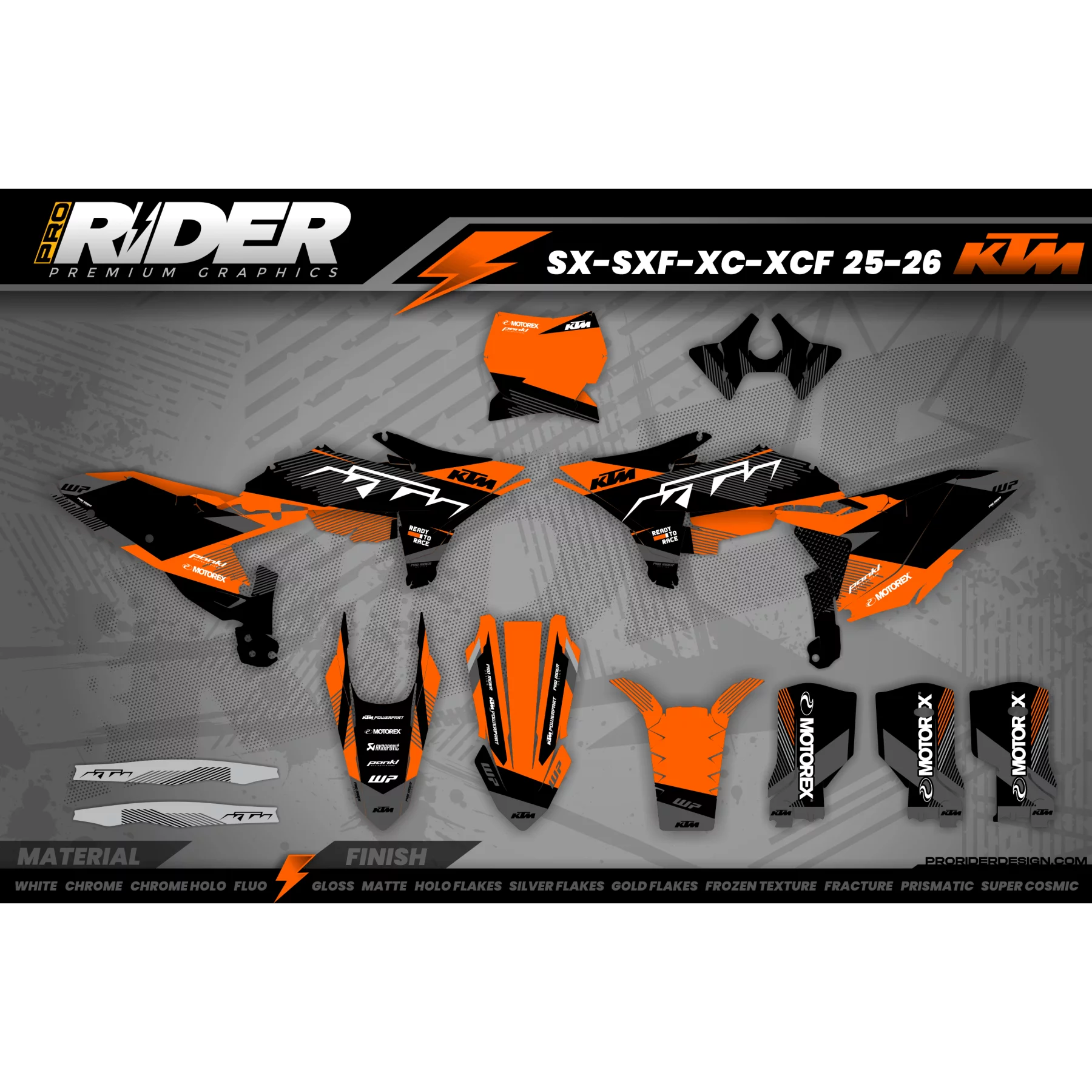 grafiche moto GRAFICHE MOTOCROSS KTM | Wildan