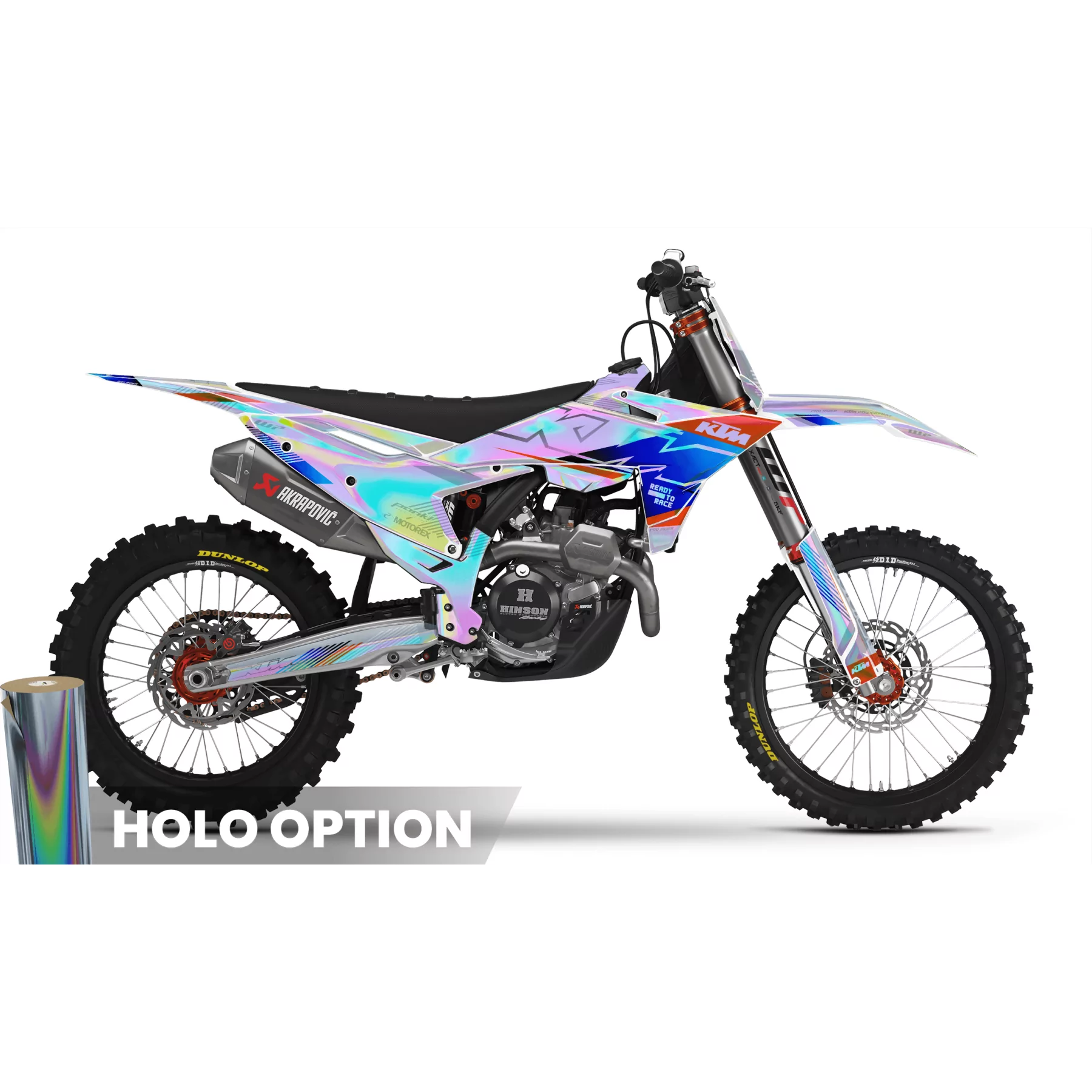 Stickerset moto STICKERSET MOTOCROSS KTM | Vilax