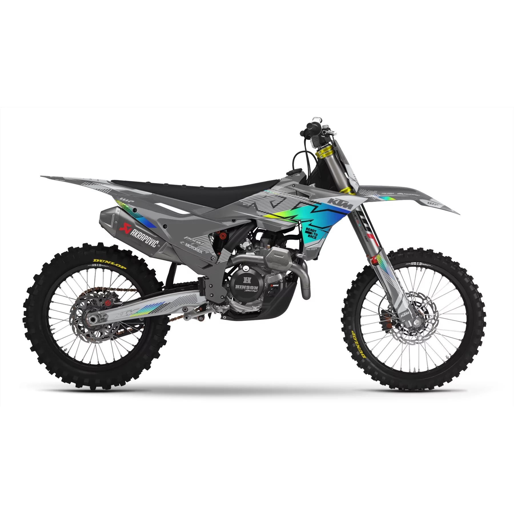 Stickerset moto STICKERSET MOTOCROSS KTM | Vanam