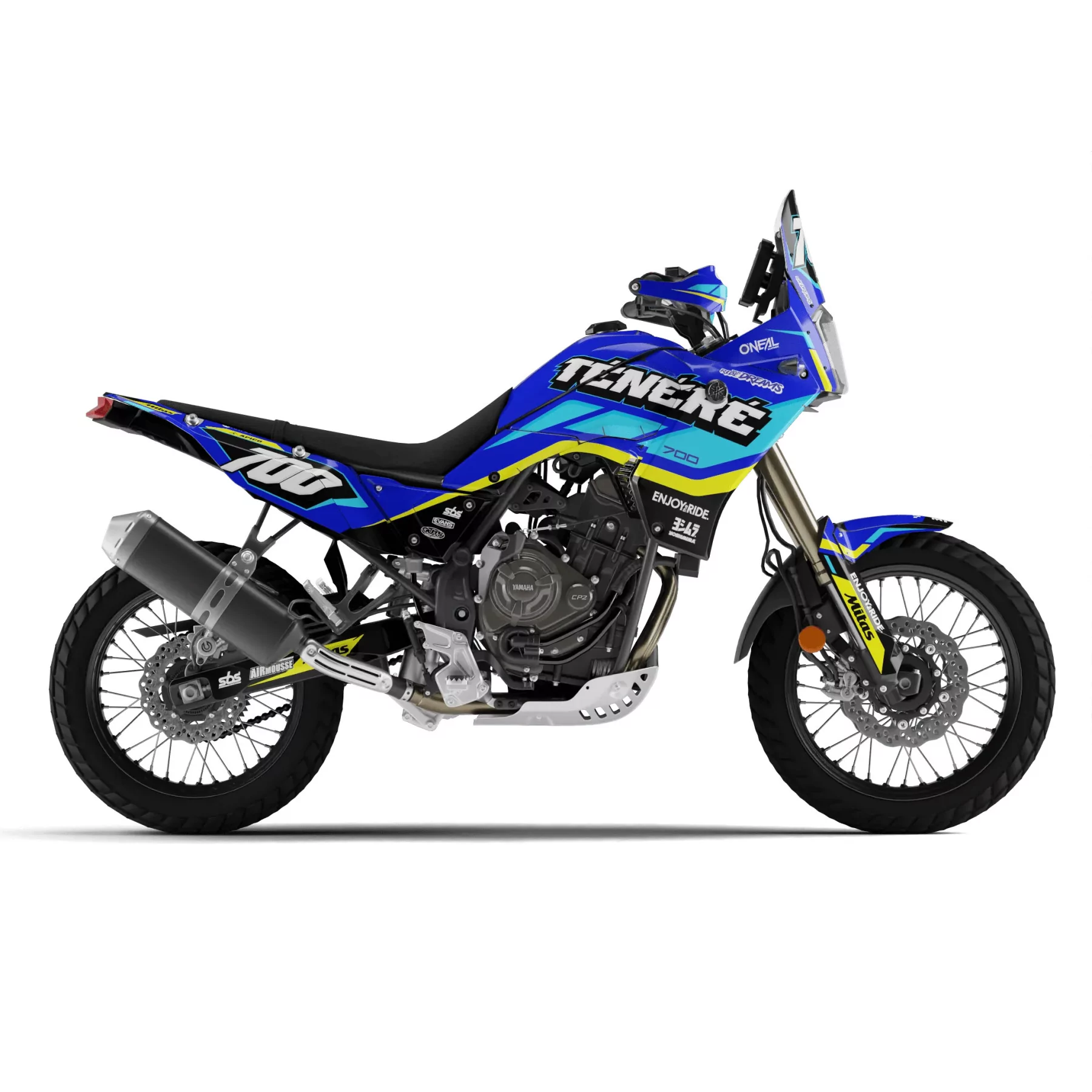 Motorrad-Dekor Dekor 700 Ténéré | BAJA Racing
