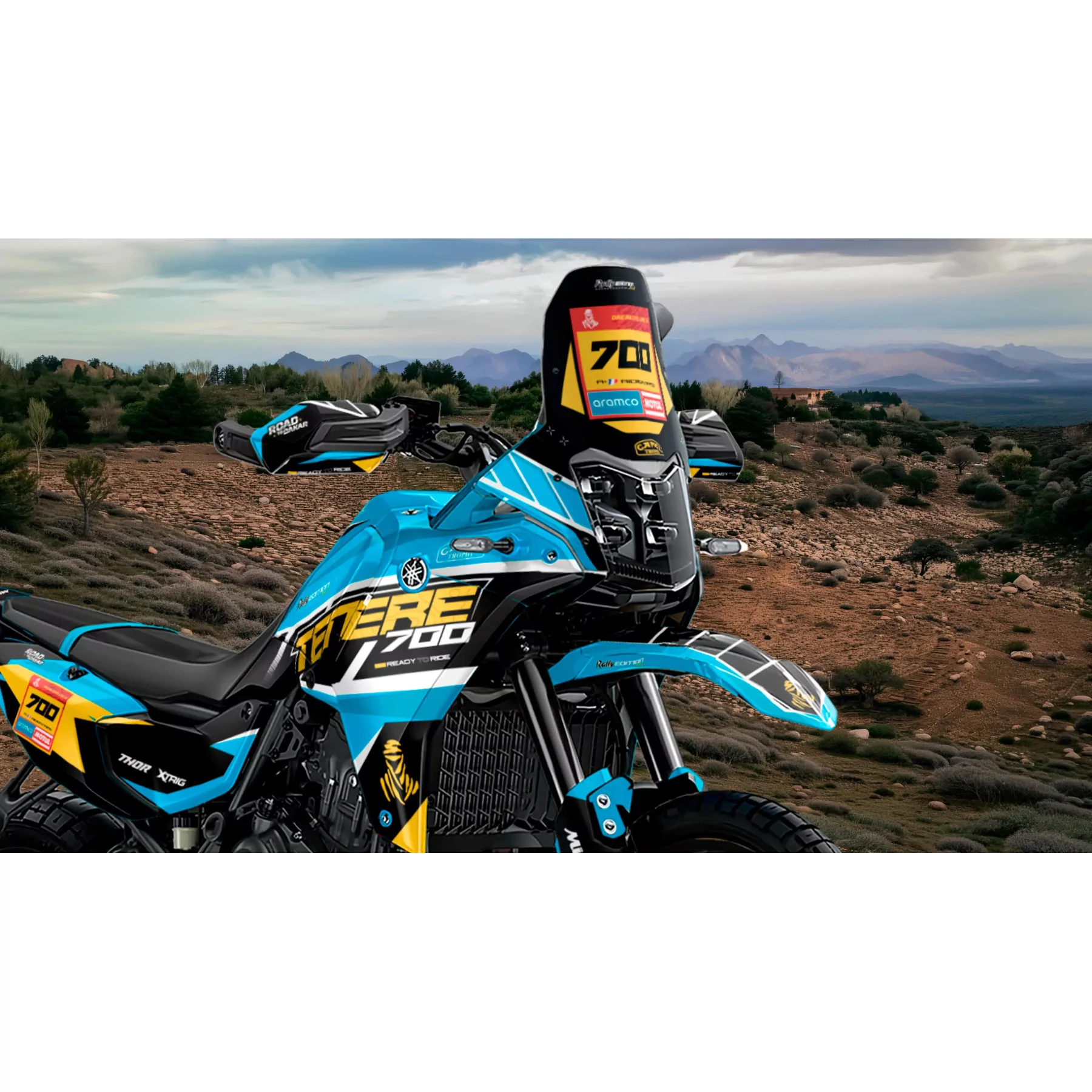 Moto stickerset Stickerset 700 Yamaha ténéré | Sandax
